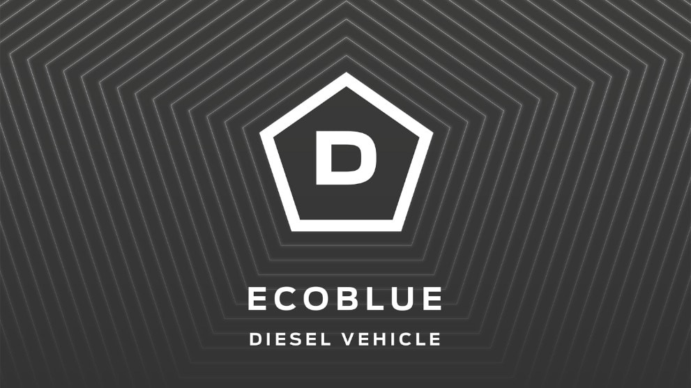 Ford ecoblue diesel vehicle